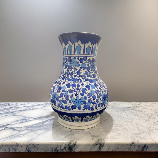 Handcrafted Blue Vase